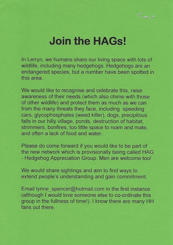 Get-together for HAG supporters
